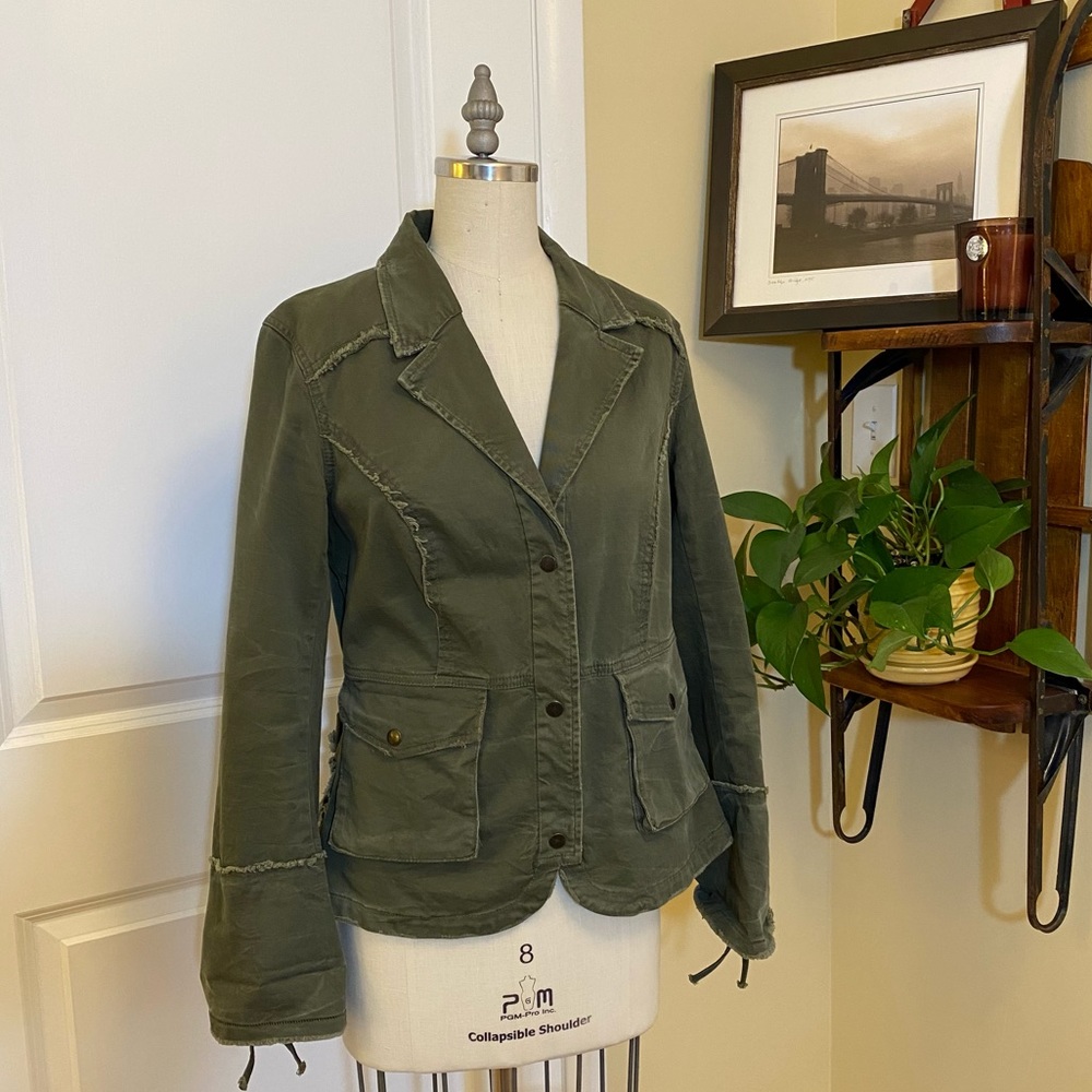 Free People army jacket size medium